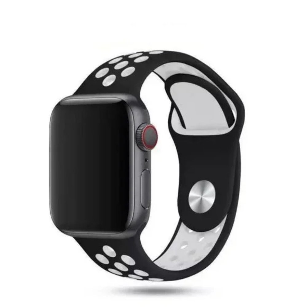 Silicone Replacement Watch Strap for Apple Watch - Picture 11 of 17